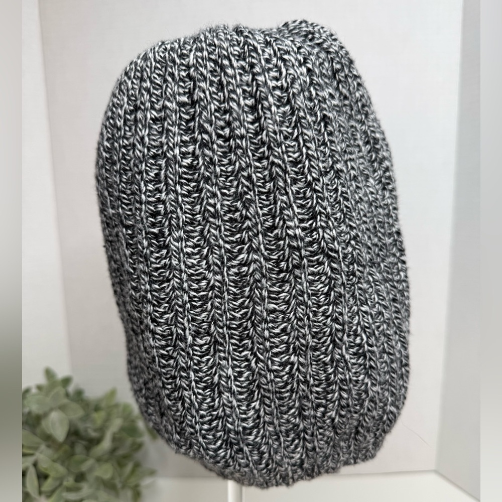 Madewell Marled Knit Slouchy Beanie OSFA Outdoor Cozy Cabincore Streetwear Boho - Picture 8 of 11